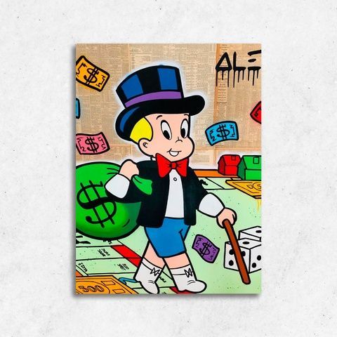 Друк на полотні Richie Rich (Річі Річ) Монополія - 20х30 260115806141v1 фото